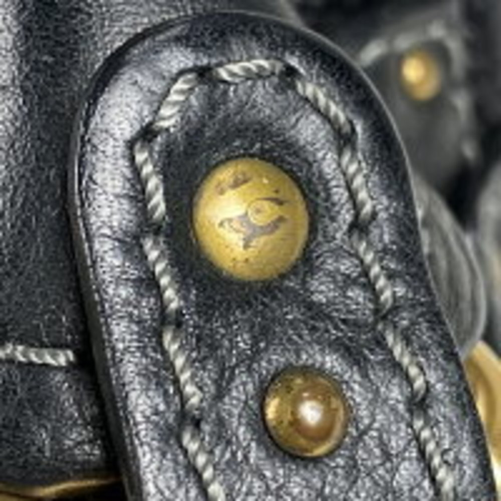 Chloe Paddington Shoulder Bag 2way black leather - Picture 3 of 6